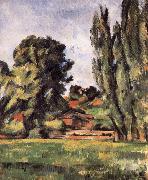 Paul Cezanne landscape has Baiyang Spain oil painting artist
